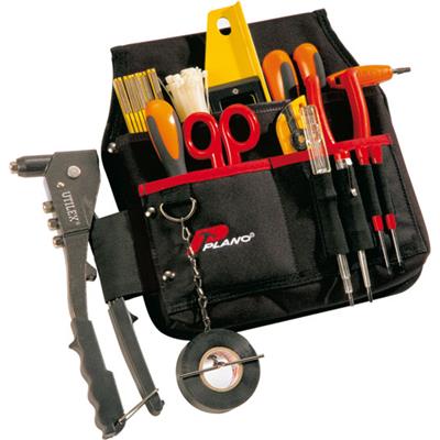 3 poches porte-outils + zip