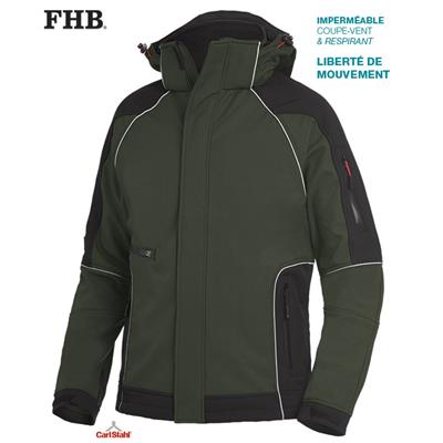 Veste Softshell WALTER bicolore