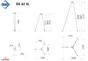 Trépied 2 personnes DB-A2 XL