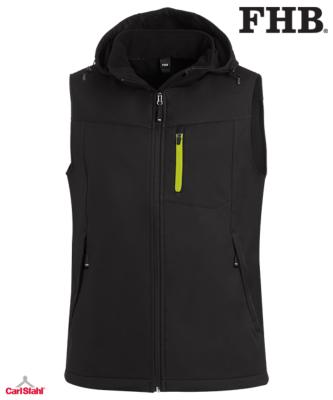 Gilet softshell sans manche JUSTUS