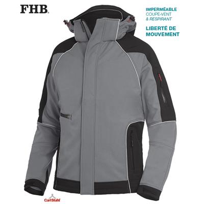 Veste Softshell WALTER bicolore