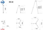 Trépied 2 personnes DB-A2 XL