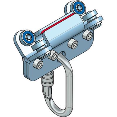 Chariot pour fixation haute par utilisateur (max. 4) par LDV